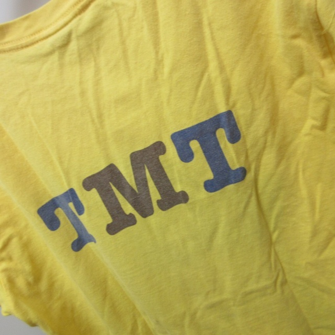 TMT(ティーエムティー)のティーエムティー TMT Tシャツ カットソー 半袖 黄 M STK メンズのトップス(Tシャツ/カットソー(半袖/袖なし))の商品写真