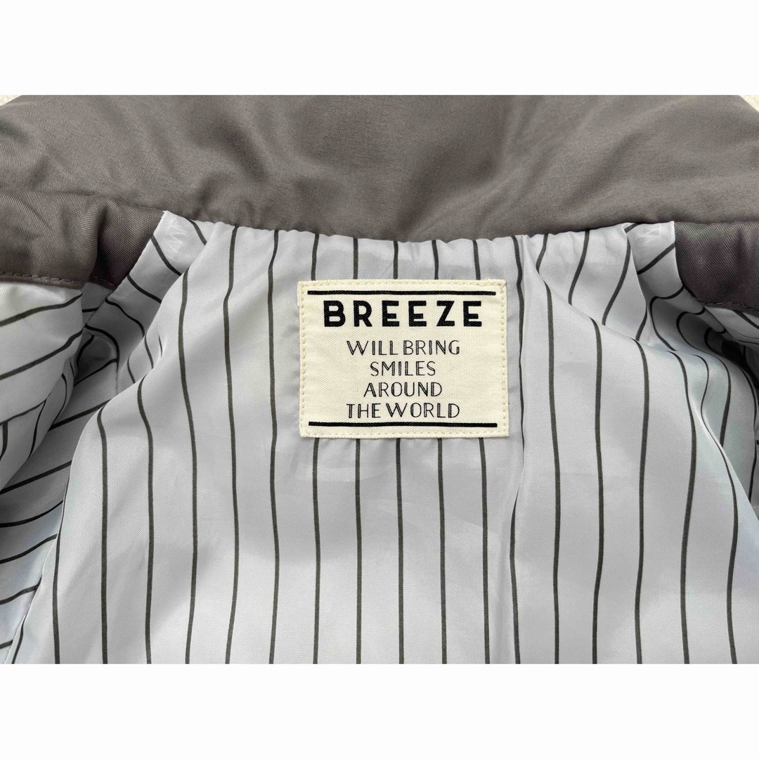 BREEZE(ブリーズ)の《美品》BREEZE 90cm ダウンコート キッズ/ベビー/マタニティのキッズ服女の子用(90cm~)(ジャケット/上着)の商品写真