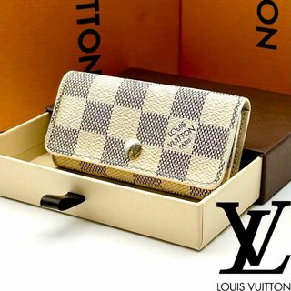 LOUIS VUITTON - 【箱付き】ヴィトン ダミエ アズール ミュルティクレ