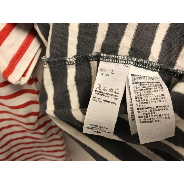 MUJI (無印良品)(ムジルシリョウヒン)の無印良品 Ｔシャツ２枚セット レディースのトップス(Tシャツ(半袖/袖なし))の商品写真