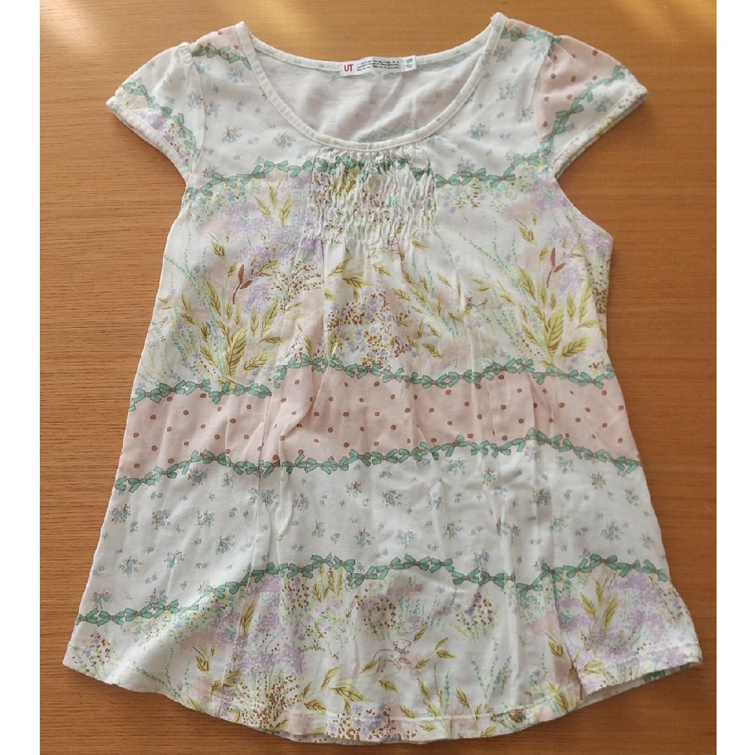 3can4on(サンカンシオン)の120cm  半袖Tシャツ 5枚セット キッズ/ベビー/マタニティのキッズ服女の子用(90cm~)(Tシャツ/カットソー)の商品写真