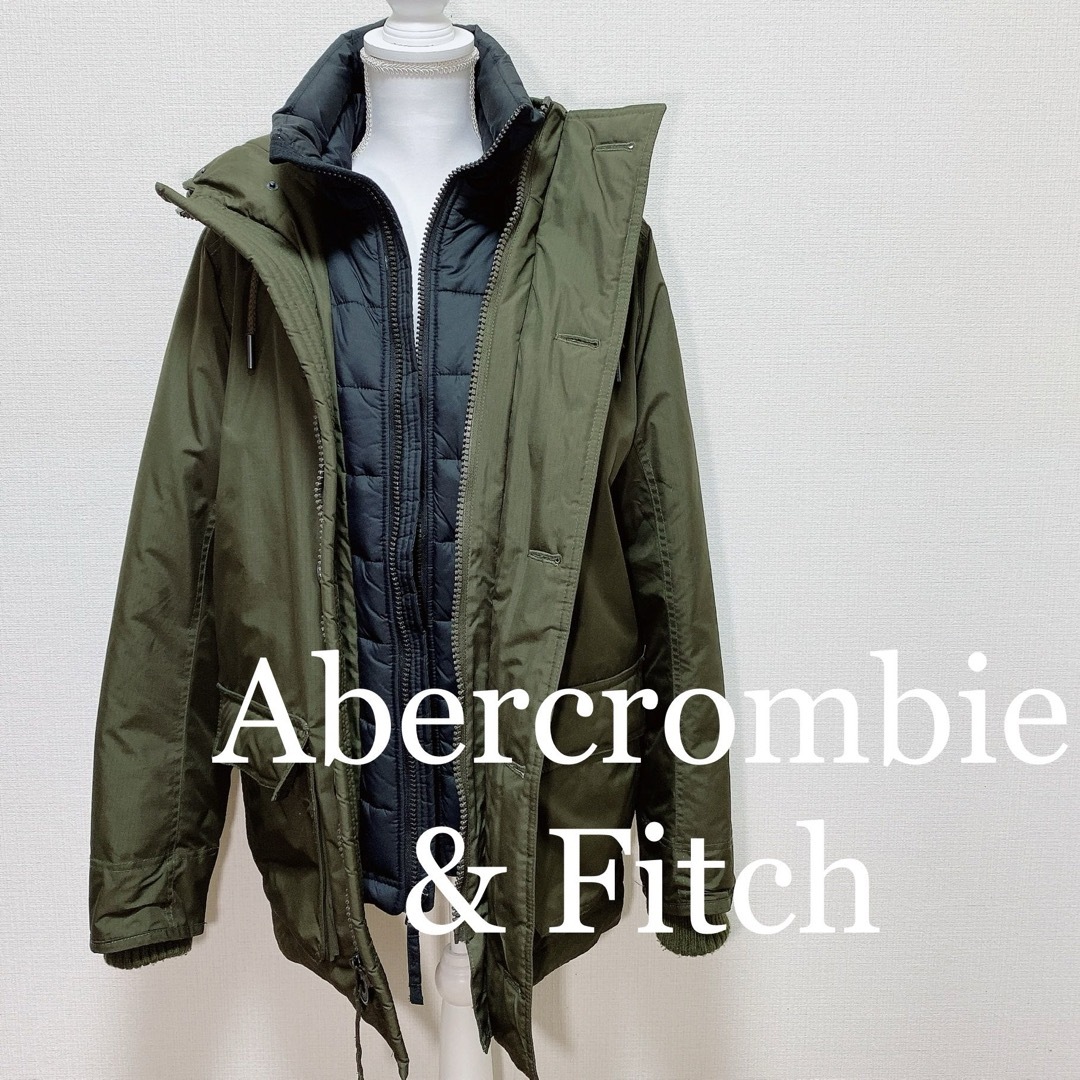 Abercrombie&Fitch - Abercrombie&Fitch アバクロ N3Bカーキ ダウン