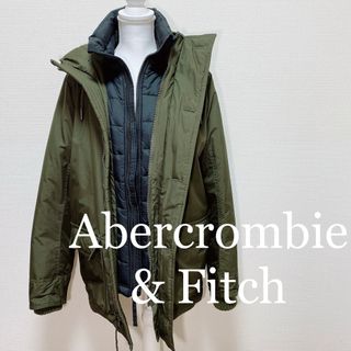 アバクロンビーアンドフィッチ(Abercrombie&Fitch)のAbercrombie&Fitch アバクロ N3Bカーキ ダウンジャケット(ダウンジャケット)