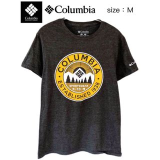 コロンビア(Columbia)のColumbia　コロンビア　Tシャツ　M　グレー　USA古着(Tシャツ/カットソー(半袖/袖なし))