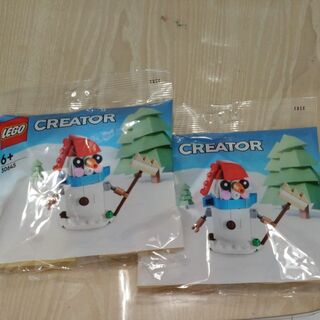 レゴ(Lego)の２個　LEGO　30645 雪だるま　CREATOR(積み木/ブロック)