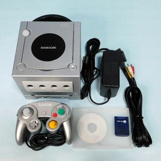 動作品　ゲームキューブ本体　＋　ゲームボーイプレイヤー　一式(家庭用ゲーム機本体)