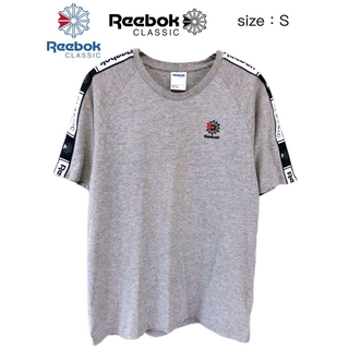 リーボック(Reebok)のReebok CLASSIC　スタークレスト　Tシャツ　S　グレー　USA古着(Tシャツ/カットソー(半袖/袖なし))