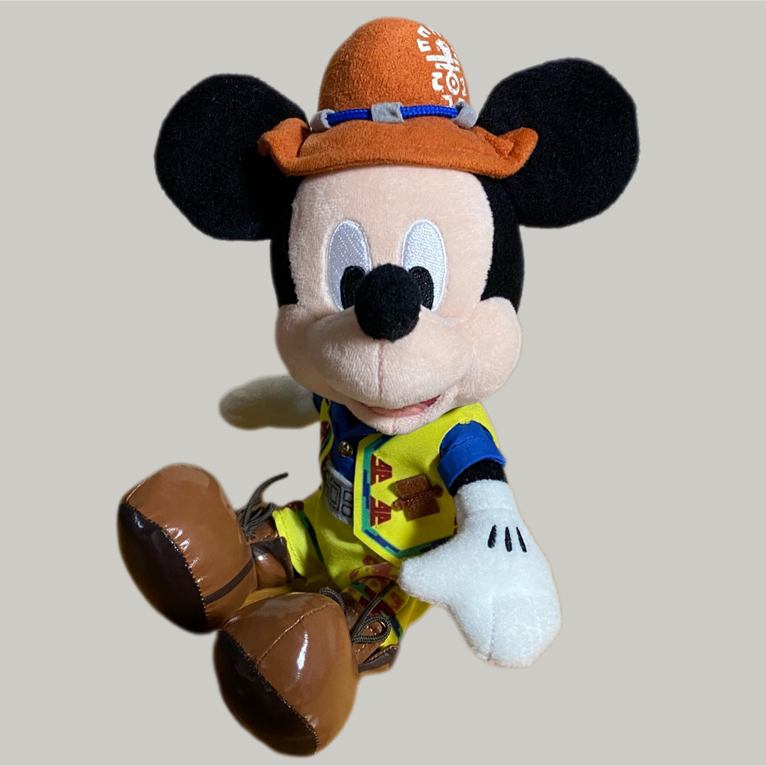 Disney(ディズニー)のミッキー　ミニー　トレイル　ぬいぐるみ　ペアぬい エンタメ/ホビーのおもちゃ/ぬいぐるみ(ぬいぐるみ)の商品写真