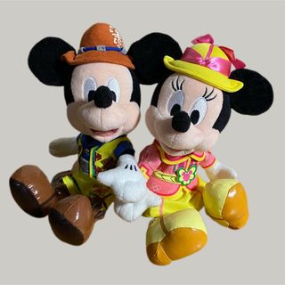 ディズニー(Disney)のミッキー　ミニー　トレイル　ぬいぐるみ　ペアぬい(ぬいぐるみ)