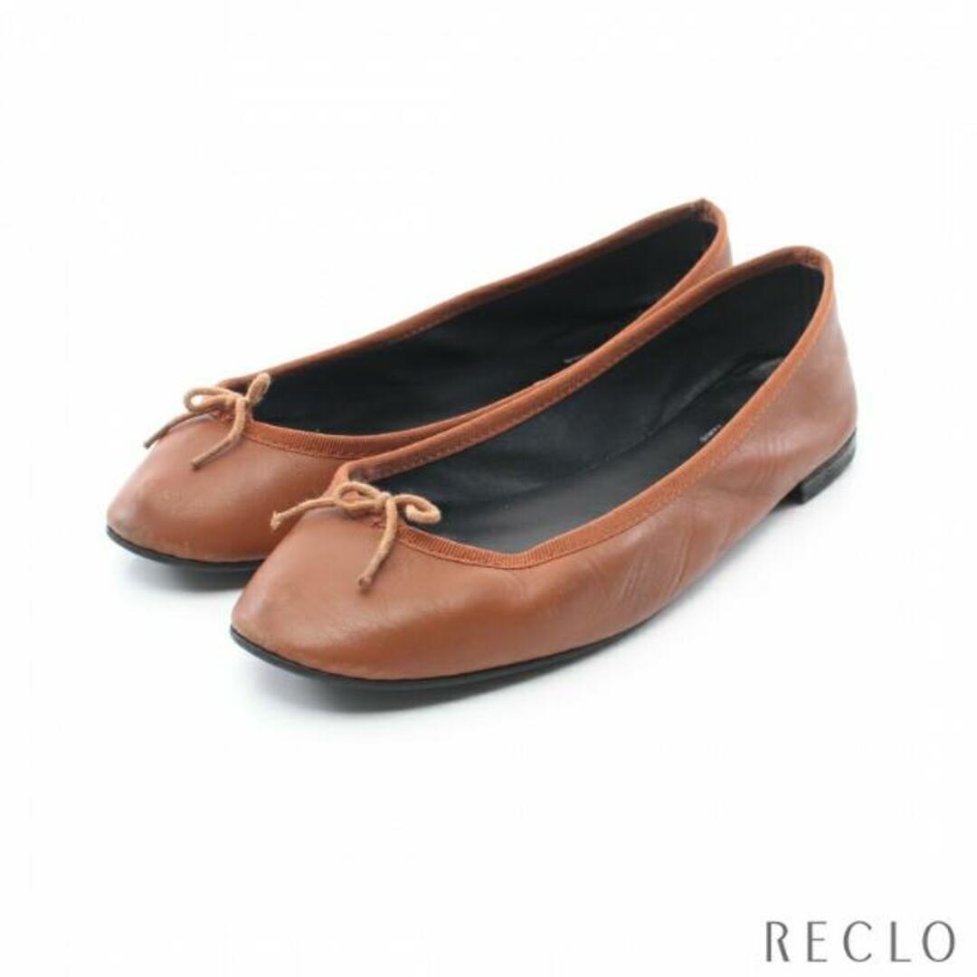 本革　レペット　バレエシューズ　フラット　セール値引き　repetto