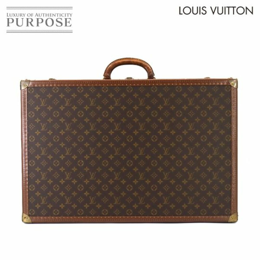 ７４４５ｇルイ ヴィトン LOUIS VUITTON モノグラム アルゼール 70 トランク ケース バッグ ブラウン M21226 ゴールド 金具 VLP 90213509