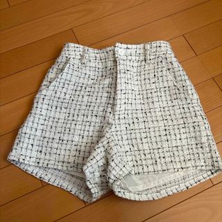 サリア(salire)の【salire】ツイード柄ショートパンツ(ショートパンツ)