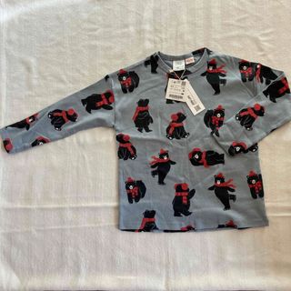 ザラキッズ(ZARA KIDS)のぽちぽちくまさん専用　新品　ZARA くまさんカットソー (Tシャツ/カットソー)