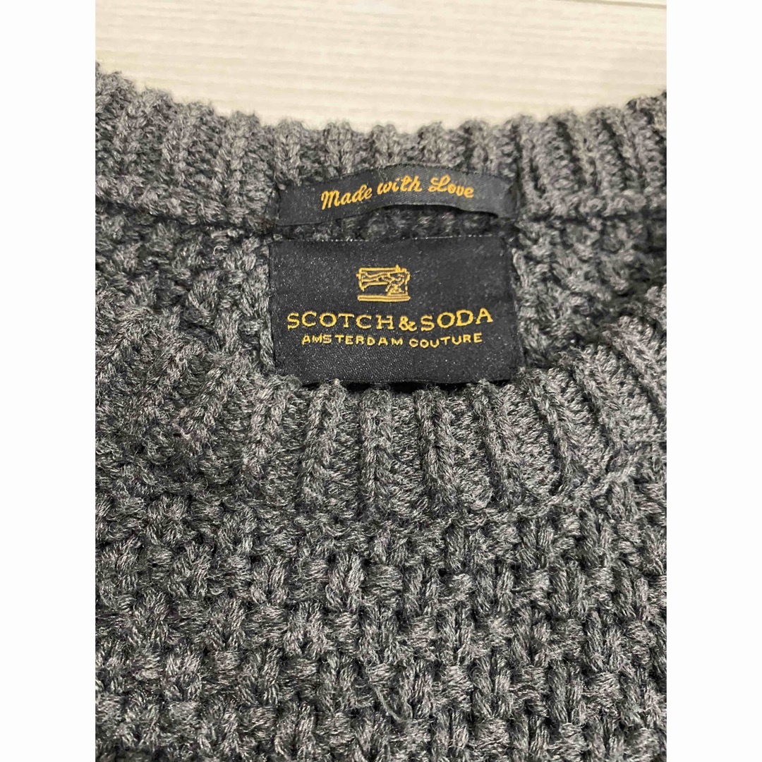 SCOTCH & SODA(スコッチアンドソーダ)のスコッチアンドソーダ　ケーブルニット メンズのトップス(ニット/セーター)の商品写真