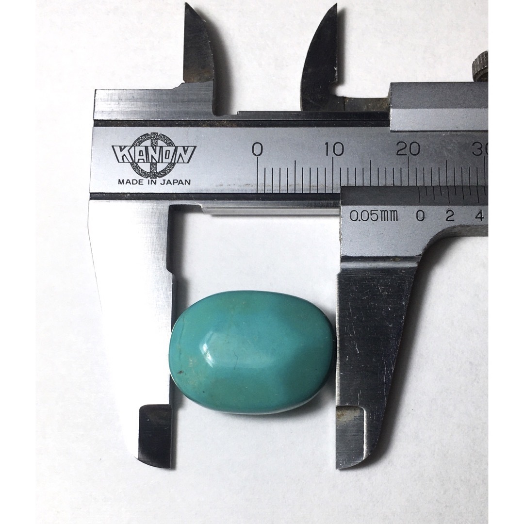 トルコ石　天然石　タンブル　ハンドメイド素材 ハンドメイドの素材/材料(各種パーツ)の商品写真