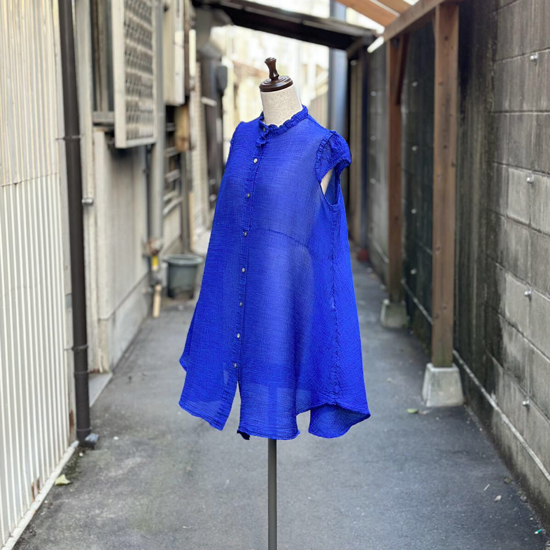 ISSEY MIYAKE - ミー イッセイミヤケ シースルー クレープ プリーツ