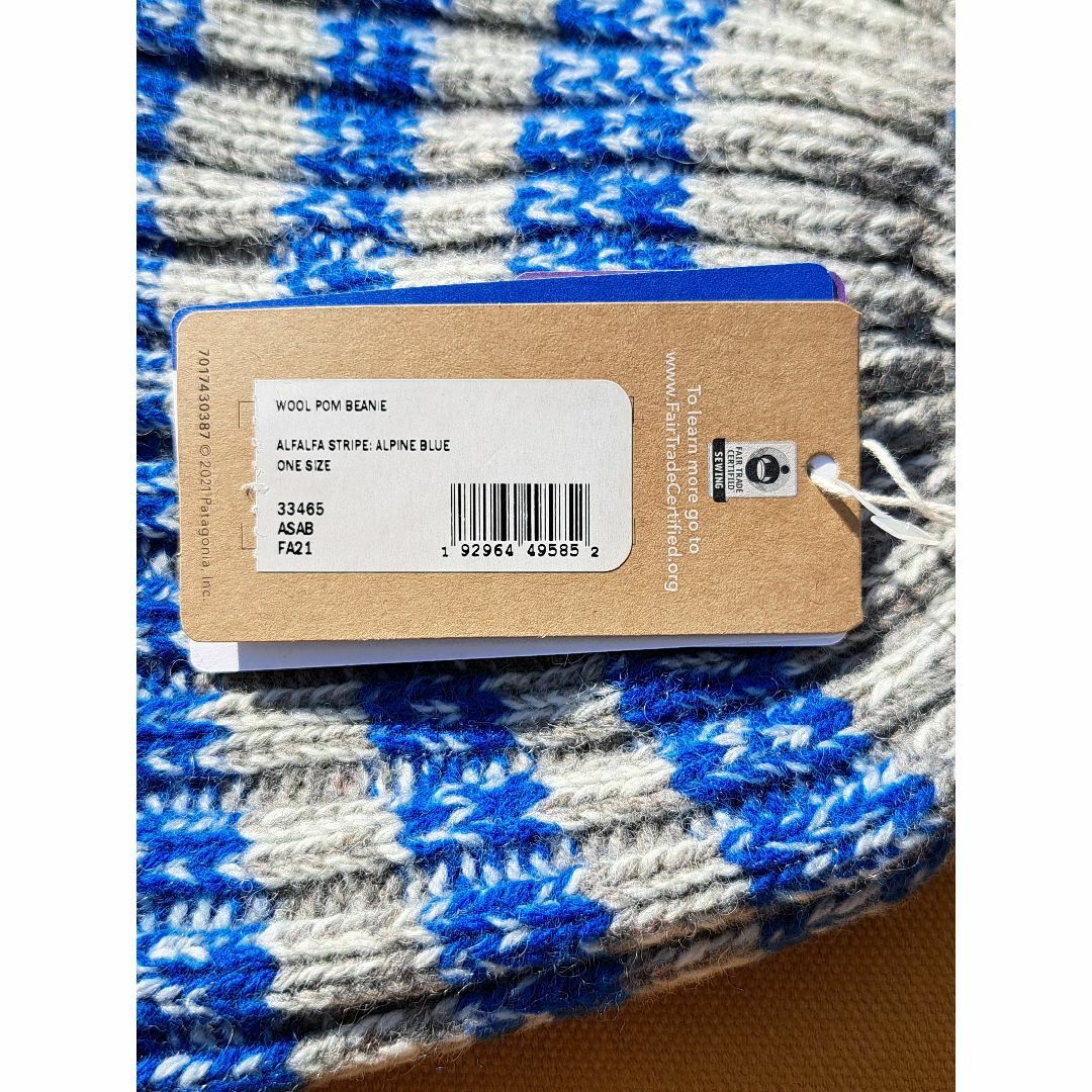 patagonia(パタゴニア)のパタゴニア Wool Pom Beanie ASAB 2021 メンズの帽子(ニット帽/ビーニー)の商品写真