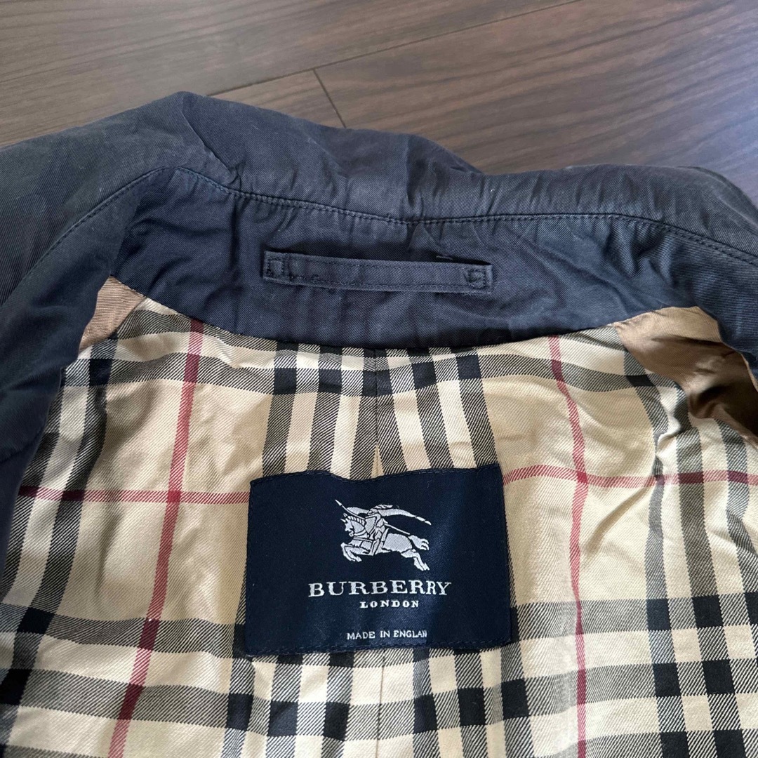 BURBERRY(バーバリー)のバーバリーロンドン　トレンチコート　ネイビー メンズのジャケット/アウター(トレンチコート)の商品写真