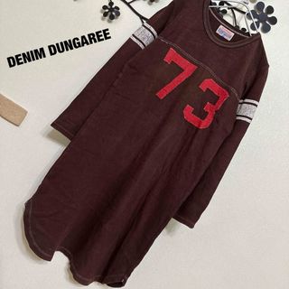 デニムダンガリー(DENIM DUNGAREE)のDENIM DUNGAREE デニムダンガリー カットソーワンピース(Tシャツ/カットソー)