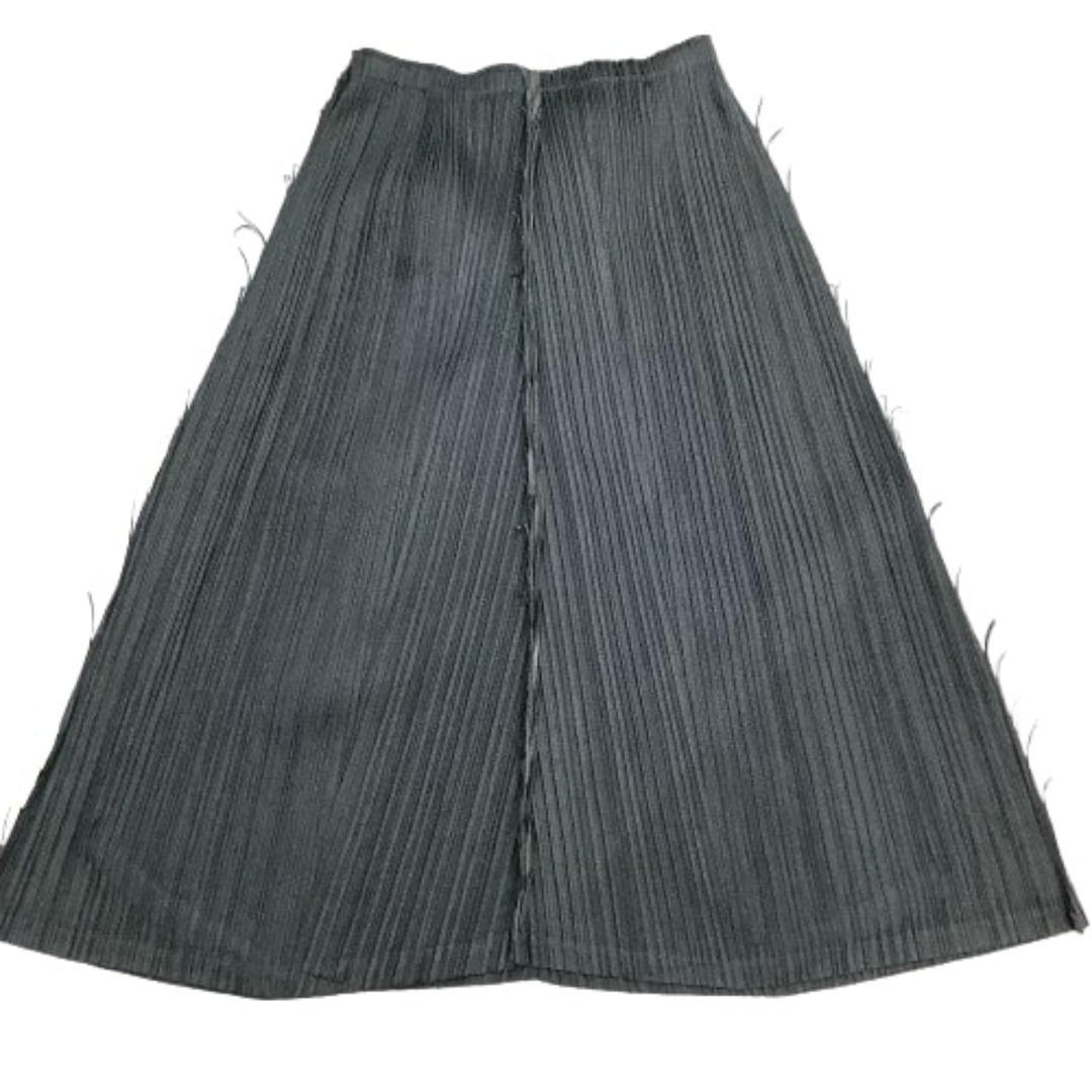 ♪♪ISSEY MIYAKE イッセイミヤケ PLATS PLEASE レア 変形 スカート SIZE 4  PP23-JG668 グレーレディース