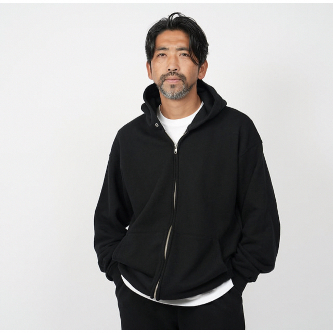 Lサイズ KAJA HEAVY FLEECE ZIP HOODIE パーカー