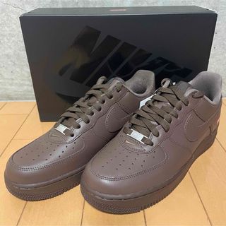 ナイキ(NIKE)の新品 Supreme × NIKE AIR FORCE 1 LOW BROWN(スニーカー)