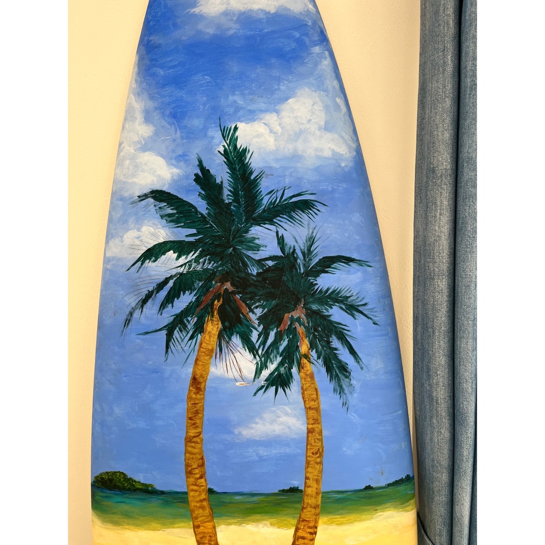 サーフボード インテリア 置物 ハワイアン デザイン 絵 SURF サーフボード インテリア 置物 ハワイアン デザイン 絵 SURF