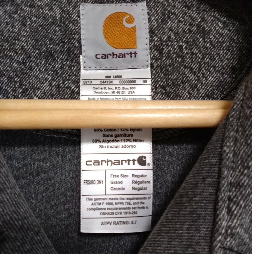 carhartt(カーハート)のVINTAGE　Carhartt　再構築DENIMJACKET メンズのジャケット/アウター(Gジャン/デニムジャケット)の商品写真