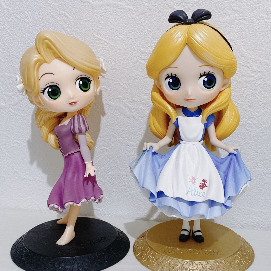 【美品】キューポスケット ディズニー プリンセス セット エンタメ/ホビーのおもちゃ/ぬいぐるみ(キャラクターグッズ)の商品写真