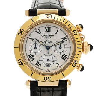 カルティエ(Cartier)のカルティエ  パシャ 38mm クロノグラフ 150周年記念モデル 腕時計(腕時計(アナログ))