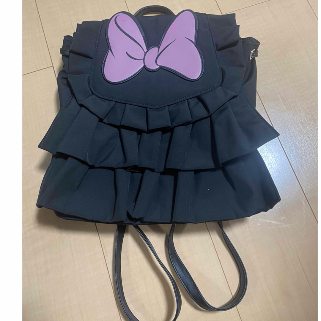 新品♡ハニーサロン　ミニーちゃん　フリルリュックバッグ