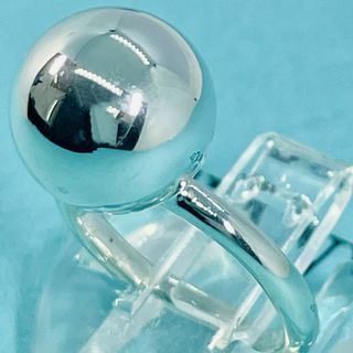 ティファニー(Tiffany & Co.)の美品 9号 ティファニー ハードウェア ボールリング ラージ 12mm★559(リング(指輪))