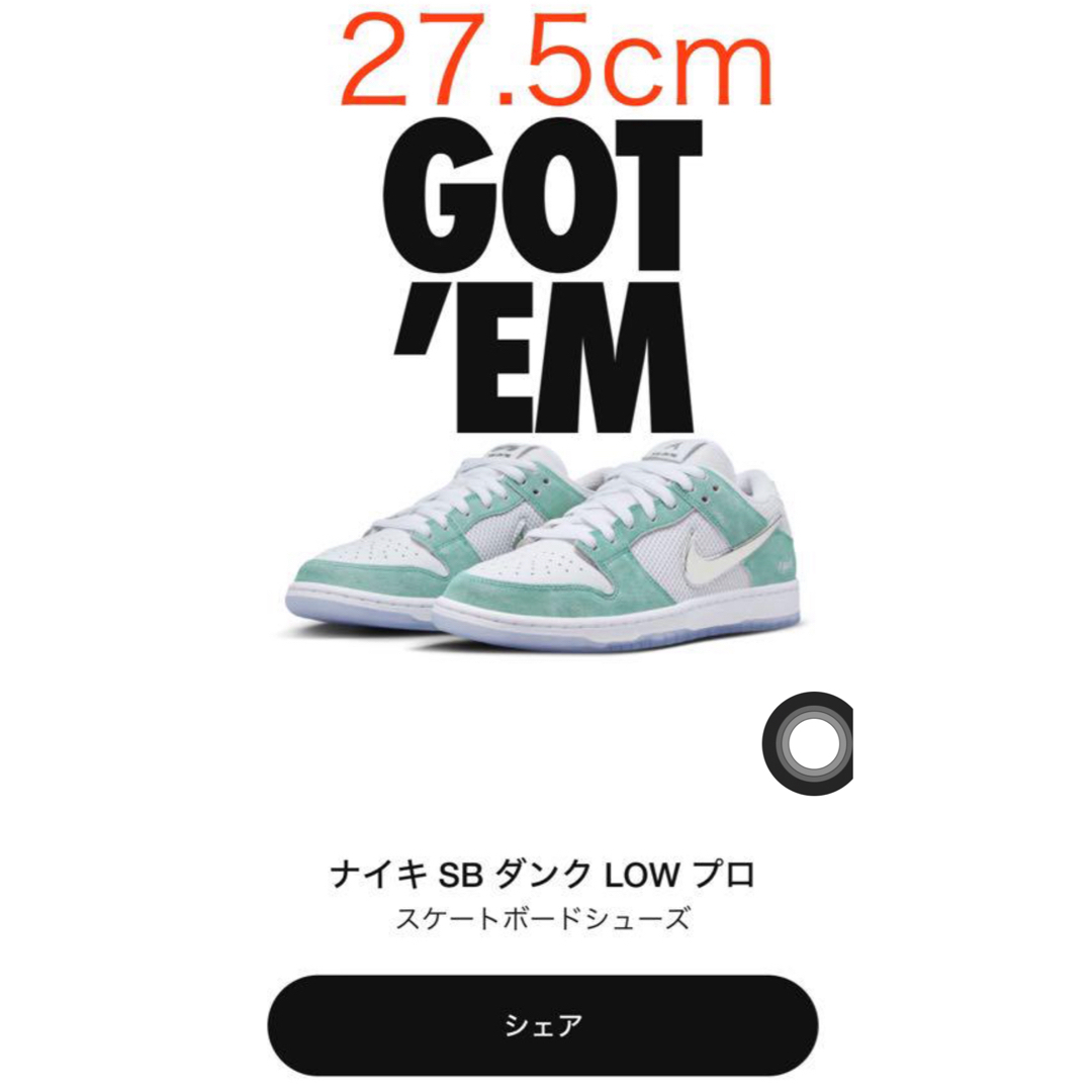 レア商品！Nike当選