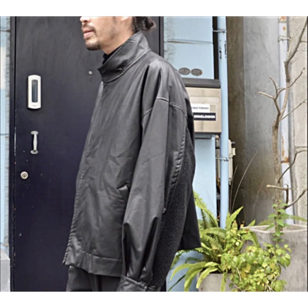 stein(シュタイン)の定価85000円　stein FAKE LEATHER BOA JACKET メンズのジャケット/アウター(レザージャケット)の商品写真