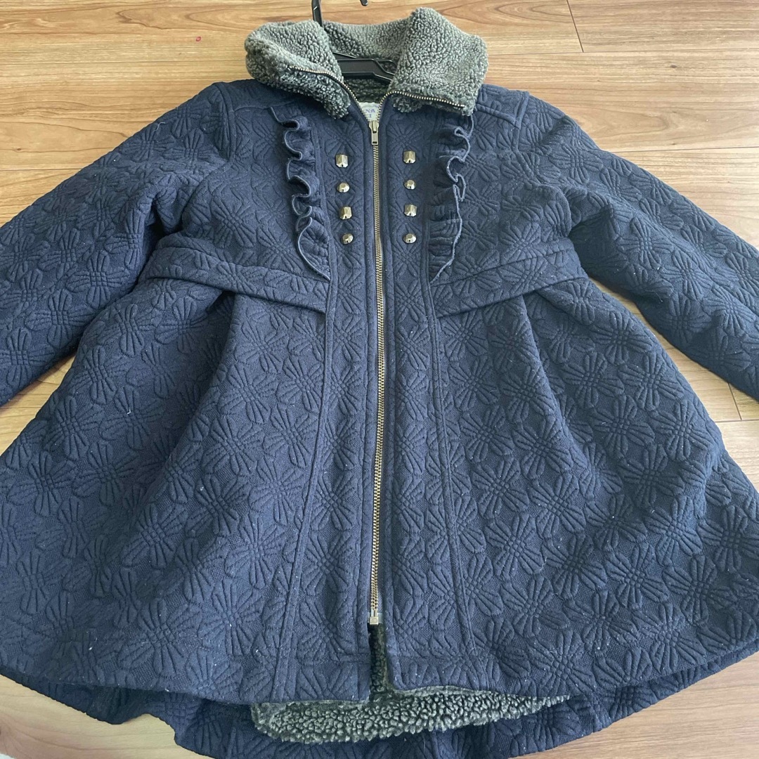 ANNA SUI mini(アナスイミニ)のアナスイミニ　コート　サイズ120 キッズ/ベビー/マタニティのキッズ服女の子用(90cm~)(コート)の商品写真