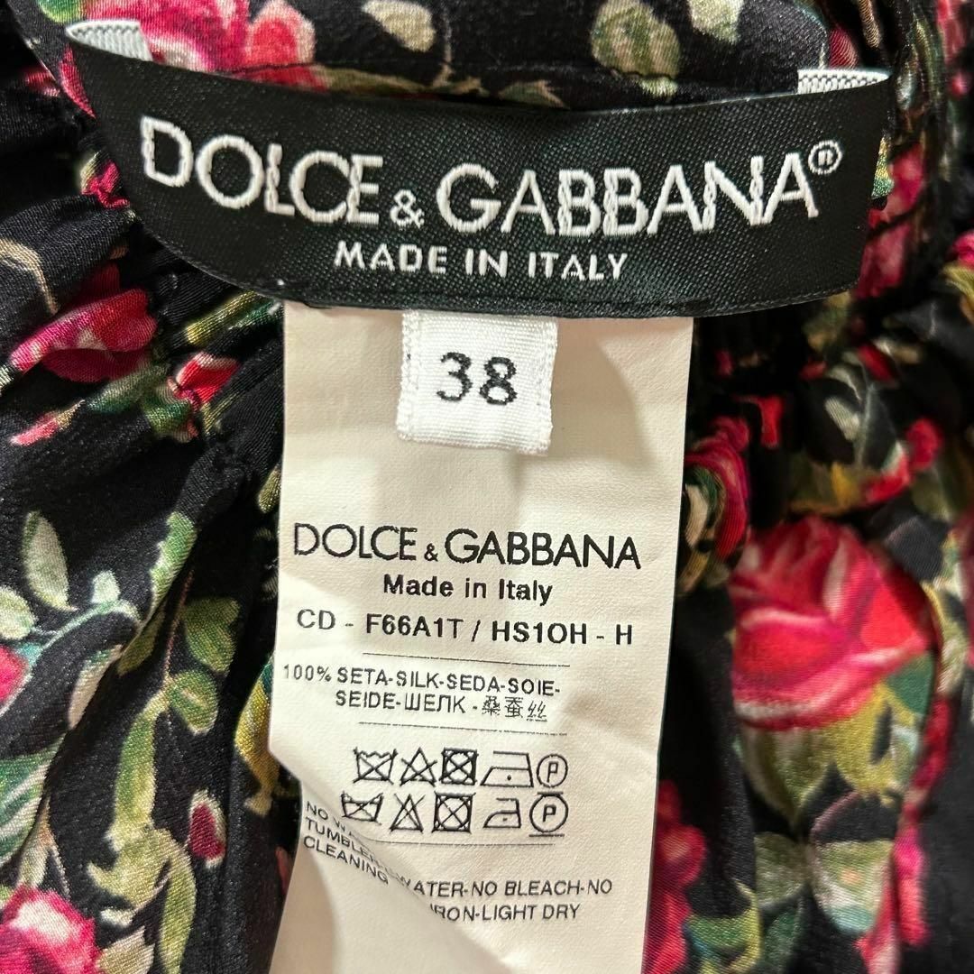 DOLCE&GABBANA - 美品✨ドルチェアンドガッバーナ フローラル フラワー