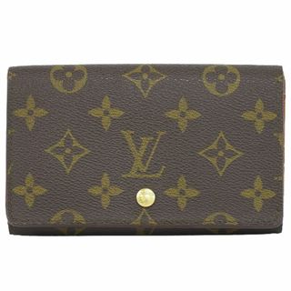 ルイヴィトン(LOUIS VUITTON)の本物 ルイヴィトン LOUIS VUITTON LV ポルトモネ ビエ トレゾール モノグラム 折財布 コンパクトウォレット ブラウン M61730 ビトン 財布 ウォレット 中古	(財布)