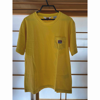 ベンデイビス(BEN DAVIS)の[極美品] BENDAVISベンデイビス Tシャツ サイズM 黄色 半袖(Tシャツ/カットソー(半袖/袖なし))