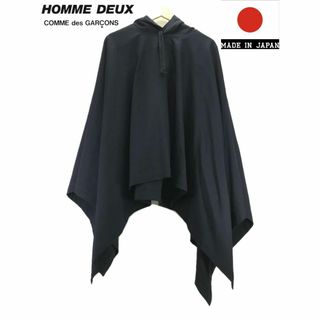 COMME des GARCONS HOMME DEUX - COMME des GARCONS HOMME DEUX ウール ポンチョ