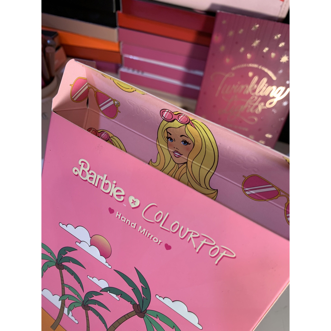 colourpop(カラーポップ)のColourpop カラーポップ x Barbie ハンドミラー レディースのファッション小物(ミラー)の商品写真