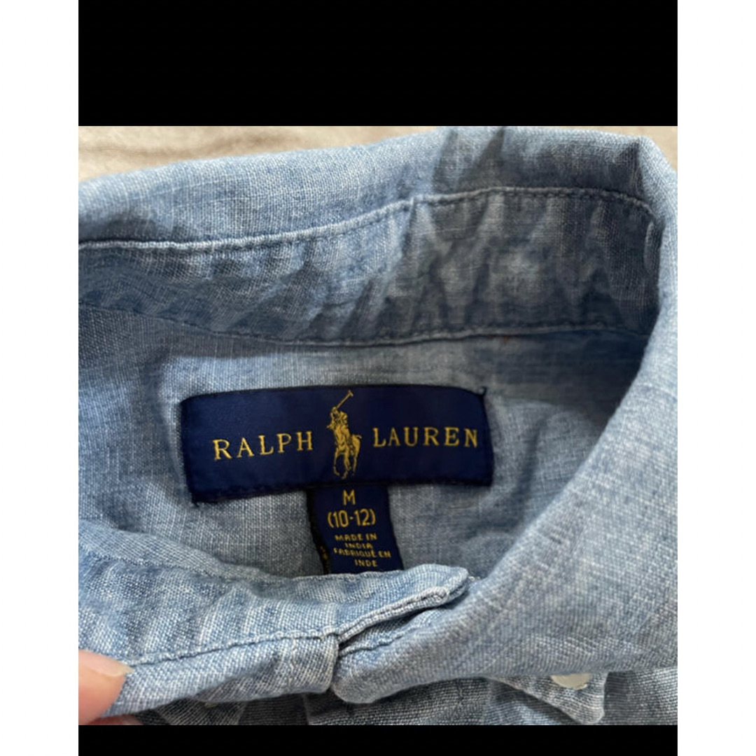 POLO RALPH LAUREN(ポロラルフローレン)のラルフローレン　シャンブレーシャツ キッズ/ベビー/マタニティのキッズ服男の子用(90cm~)(ブラウス)の商品写真