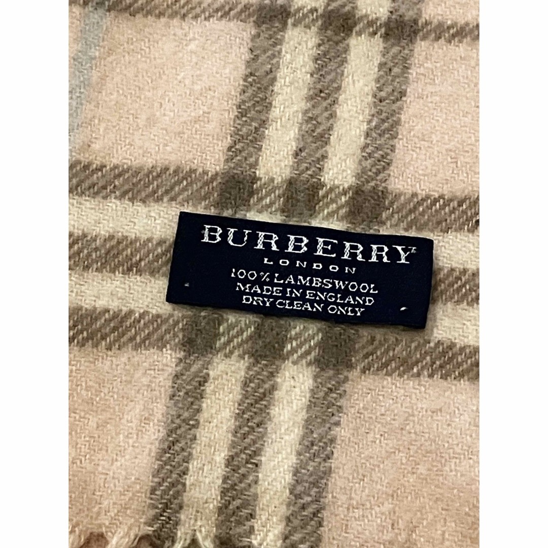 BURBERRY(バーバリー)のBURBERRY バーバリー マフラー ピンク レディースのファッション小物(マフラー/ショール)の商品写真