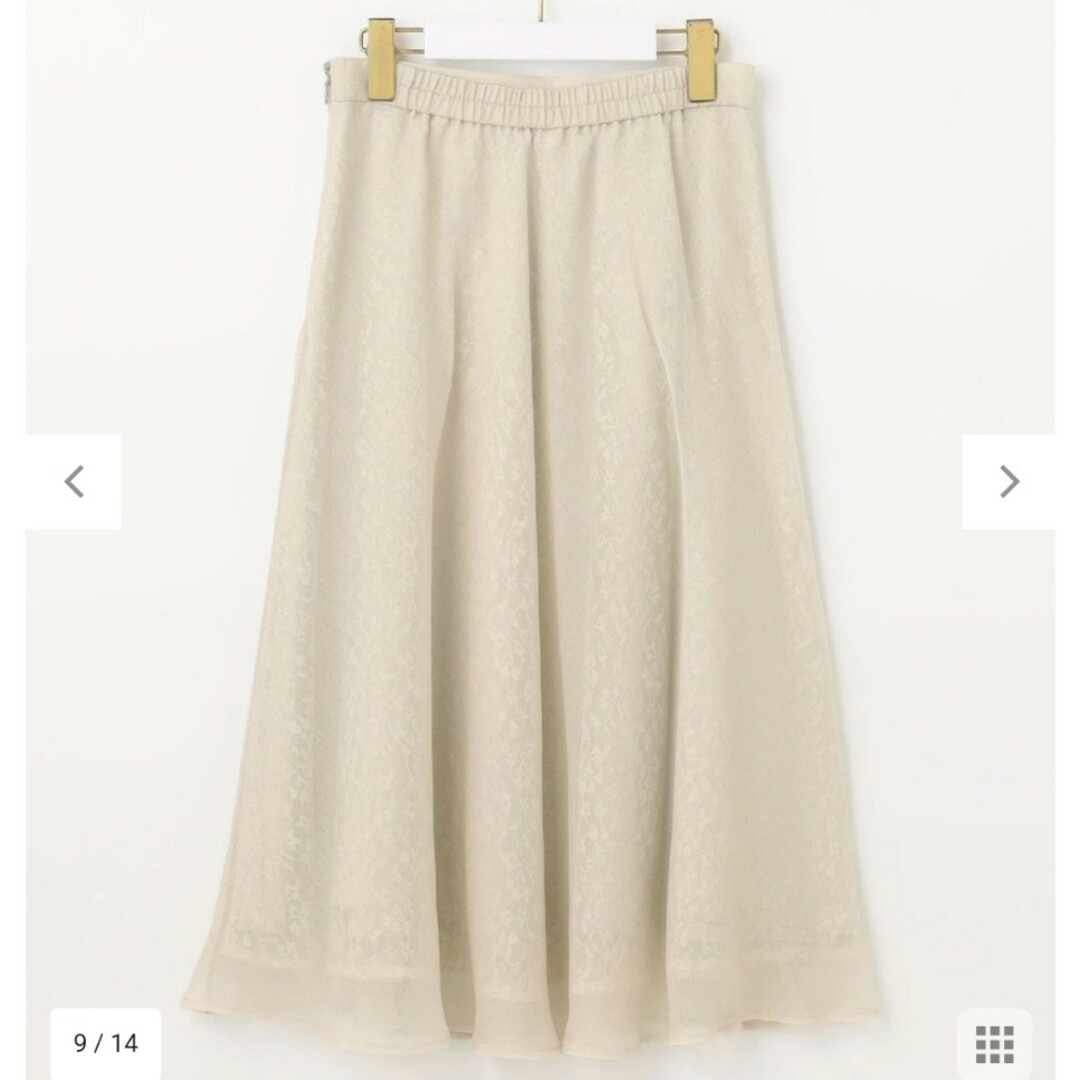 anySiS(エニィスィス)のレーシーミルフィーユスカート レディースのスカート(ひざ丈スカート)の商品写真