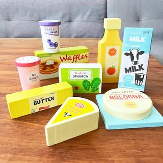 ボーネルンド(BorneLund)の入手困難！ STOY 木製おままごとセット FRIDGE PLAY FOOD(知育玩具)