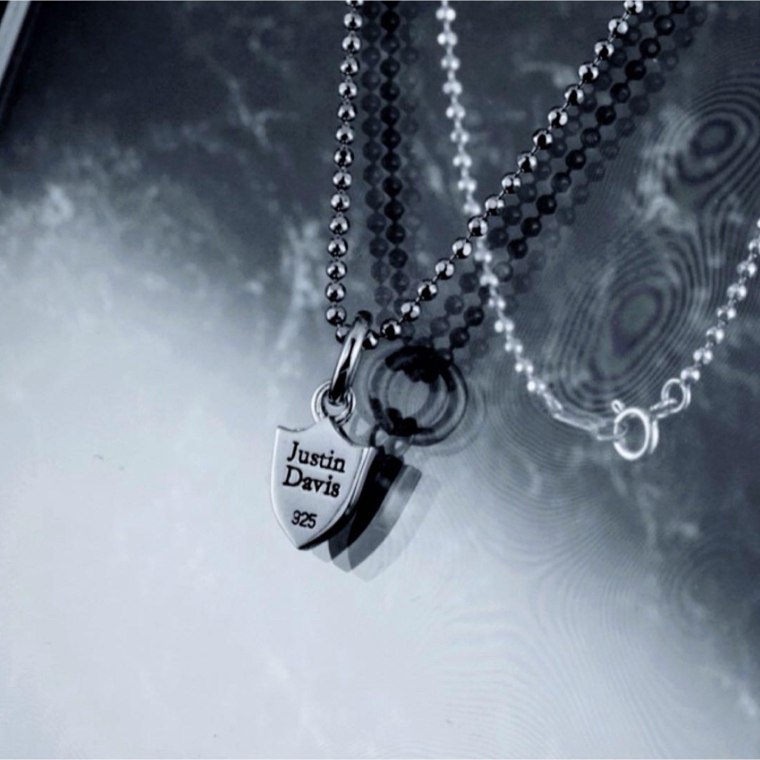 ジャスティンデイビス SNJ163 SHIELD DOGTAG ネックレス ジャスティンデイビス SNJ163 SHIELD DOGTAG ネックレス