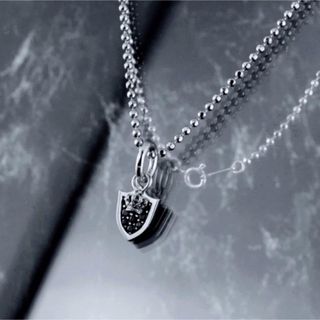 ジャスティンデイビス(Justin Davis)のジャスティンデイビス SNJ163 SHIELD DOGTAG ネックレス(ネックレス)