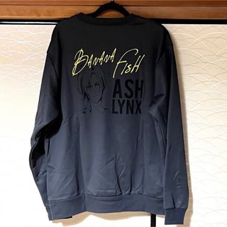 banana fish アベイル　トレーナー　アッシュ・リンクス　長袖　コラボ(キャラクターグッズ)