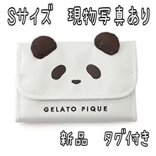 ジェラートピケ(gelato pique)の新品　ジェラートピケ  パンダ 母子手帳ケース　じゃばら　蛇腹　S(母子手帳ケース)