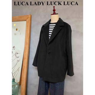 ルカレディラックルカ(LUCA/LADY LUCK LUCA)のLUCA LADY LUCK LUCA ルカレディラックルカ　ピーコート(ピーコート)