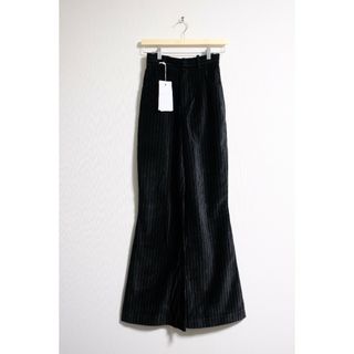 セリーヌ(celine)のsituationist velvet stripe flare trouser(カジュアルパンツ)